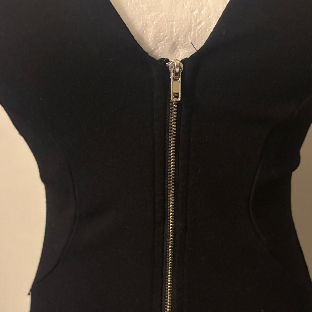 Haute Monde Black Mini Dress - Picture 2 of 6